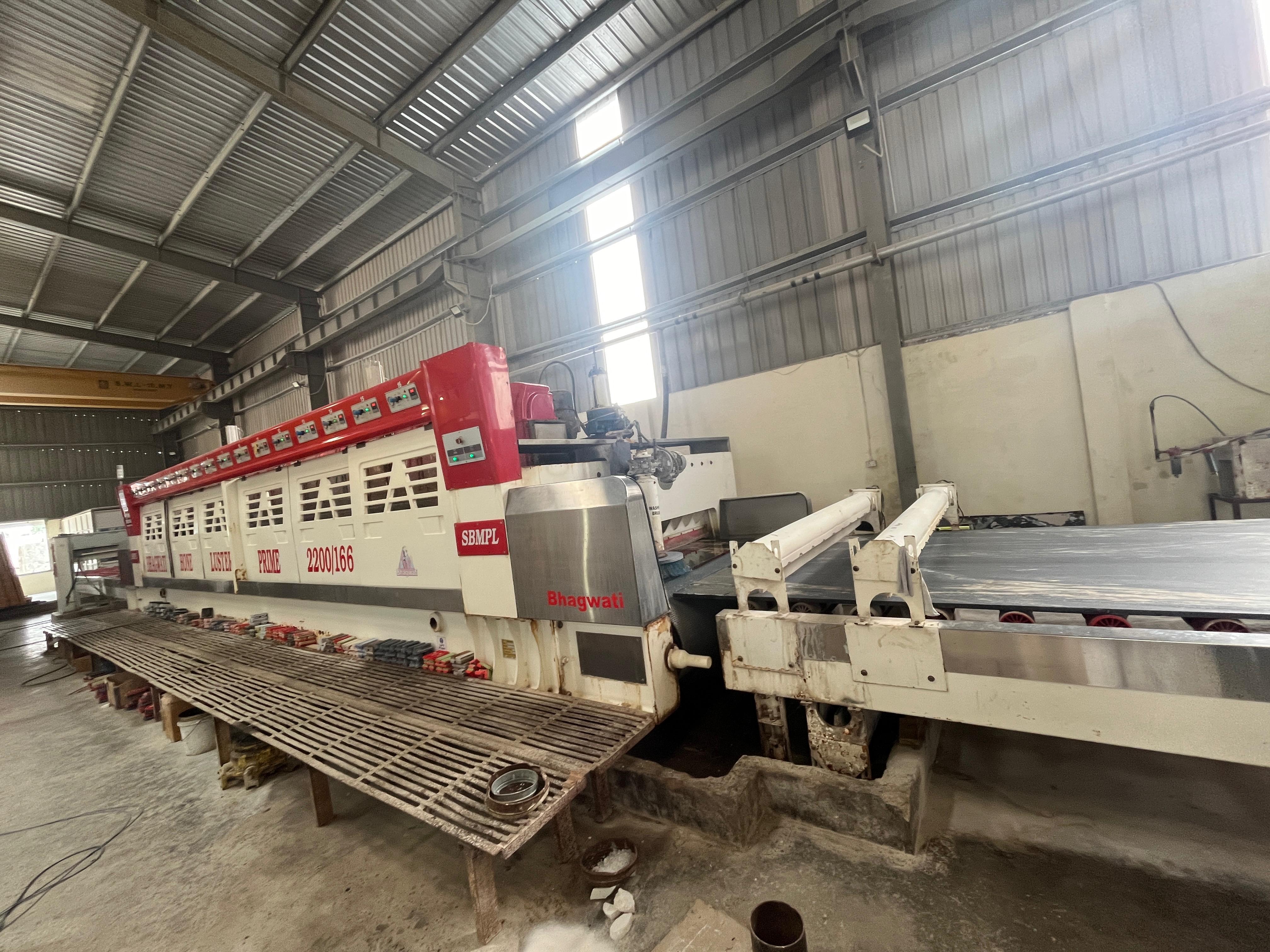 Automatic Slab Polishing Line